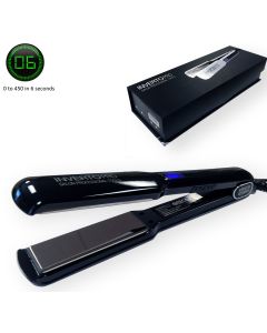 Inverto Pro Tools Flat Iron hair straightener 1.5" 450F Fast Heating 6 seconds  