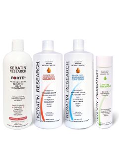 Keratin Forte XXL set Brazilian Keratin Treatment Enhanced and Proven Formulation