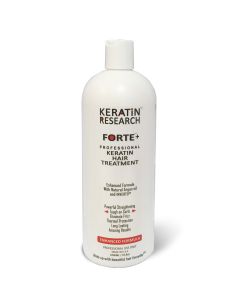 Keratin Forte Enhanced Formula Professional Keratin Hair Treatment 1000ml With Moroccan Argan Oil