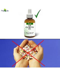 Pure Saw Palmetto Berries Oil 30ml Natural 60-90-day Supply Unlike Inefficient Powders, Supports Prostate Health Sleep better Reduce Frequent Urination DHT Blocker stop Hair Loss VEGAN Non GMO