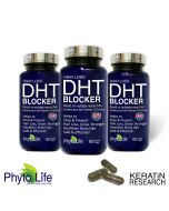 HAIR LOSS DHT BLOCKER NATURAL SUPPLEMENT 90 DAY SUPPLY WITH SAW PALMETTO PURE OIL EXTRACT
